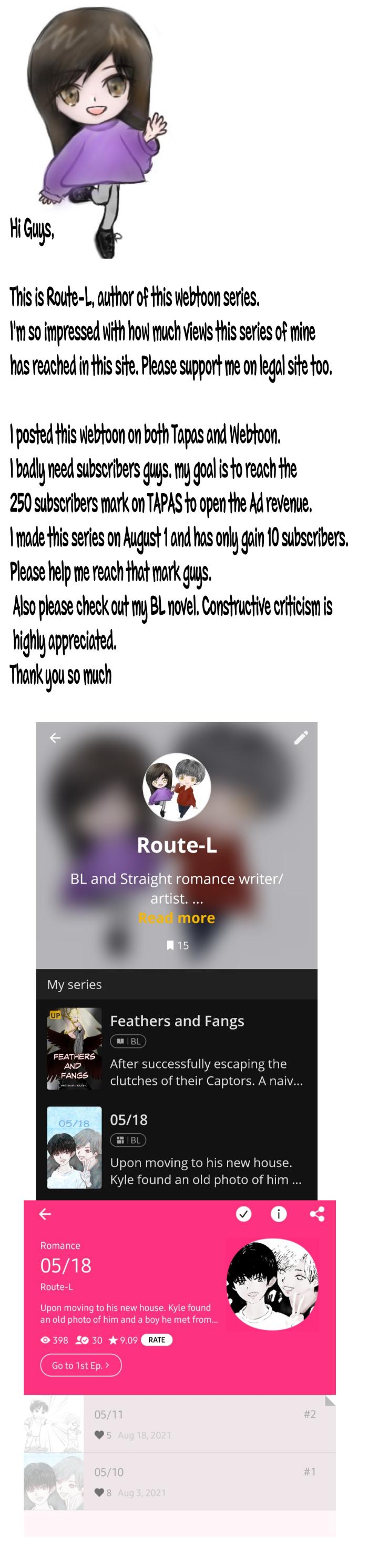 Original BL manga "05-18-By-Route-L-Eng" cover image