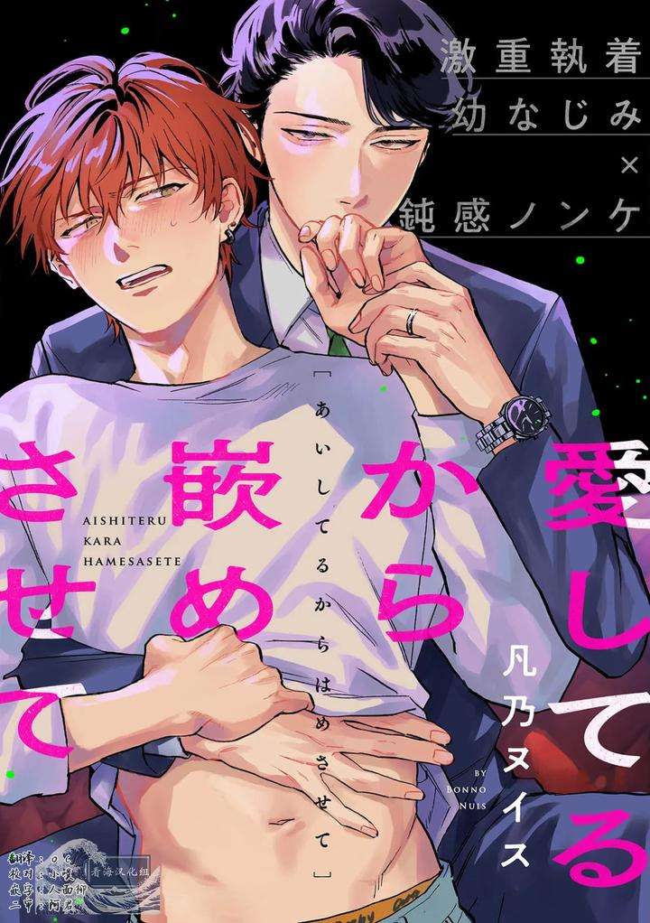 Original BL manga "Aishiteru-Kara-Hamesasete-By-Bonno-Nuis-Chn" cover image