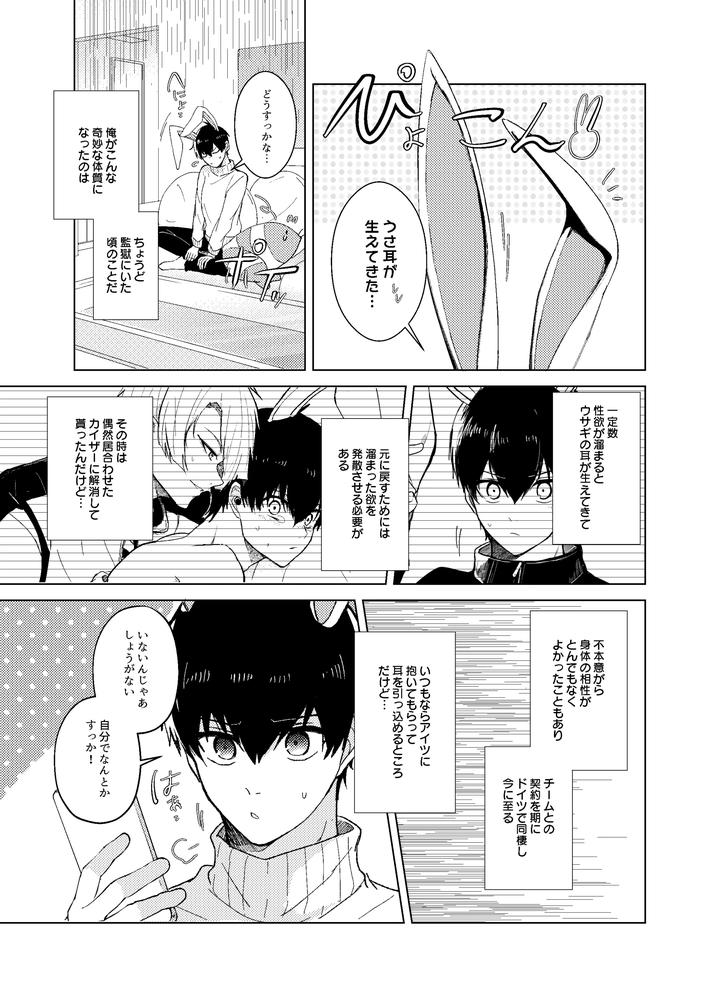 Blue-Lock-Dj-Hatsujo-Usagi-No-Fudorosu-Dai-Sakusen-By-Strong-Sugar-Kazuyokun-Jp page 3