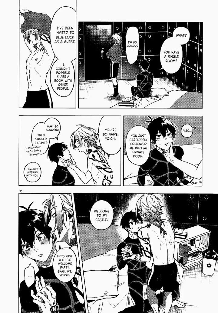 Blue-Lock-Dj-Love-Is-A-Difficult-Thing-For-Kaiser-By-Taisho-Democracy-Chiho-Eng page 34