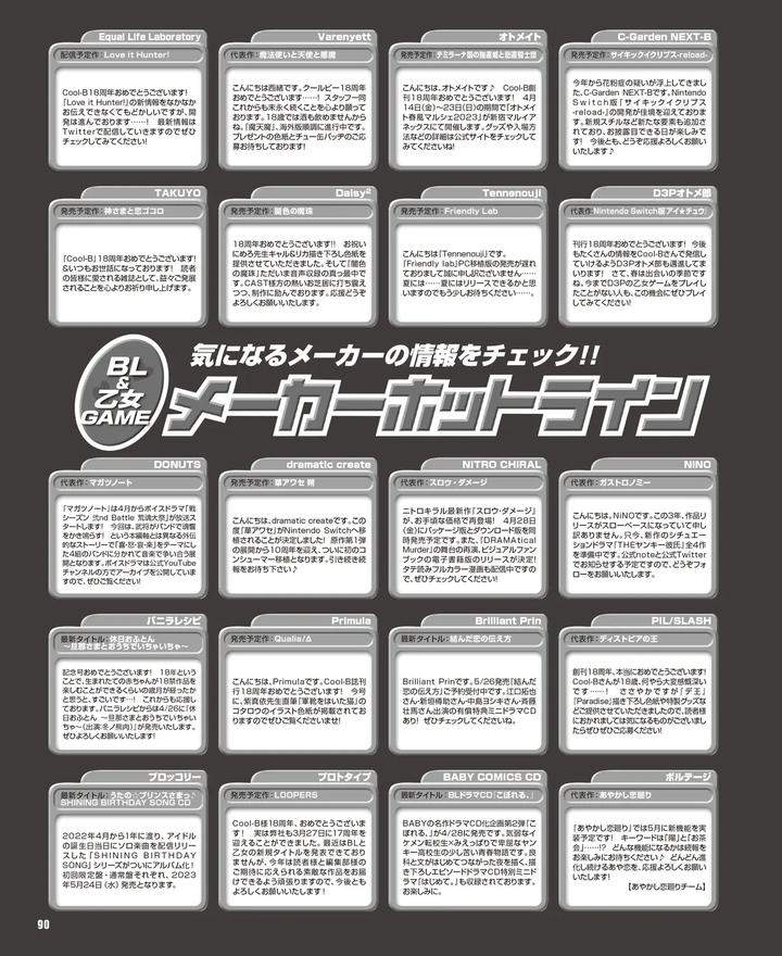 Cool-B-Vol-109-2023-05-Anthology-Jp page 85