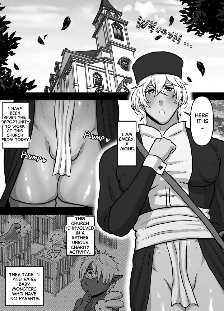 Cuntboy-Monks-Clit-Feeding-Care-By-Onoko-Ya-Honpo-Kamiwo-Akira-Eng page 2
