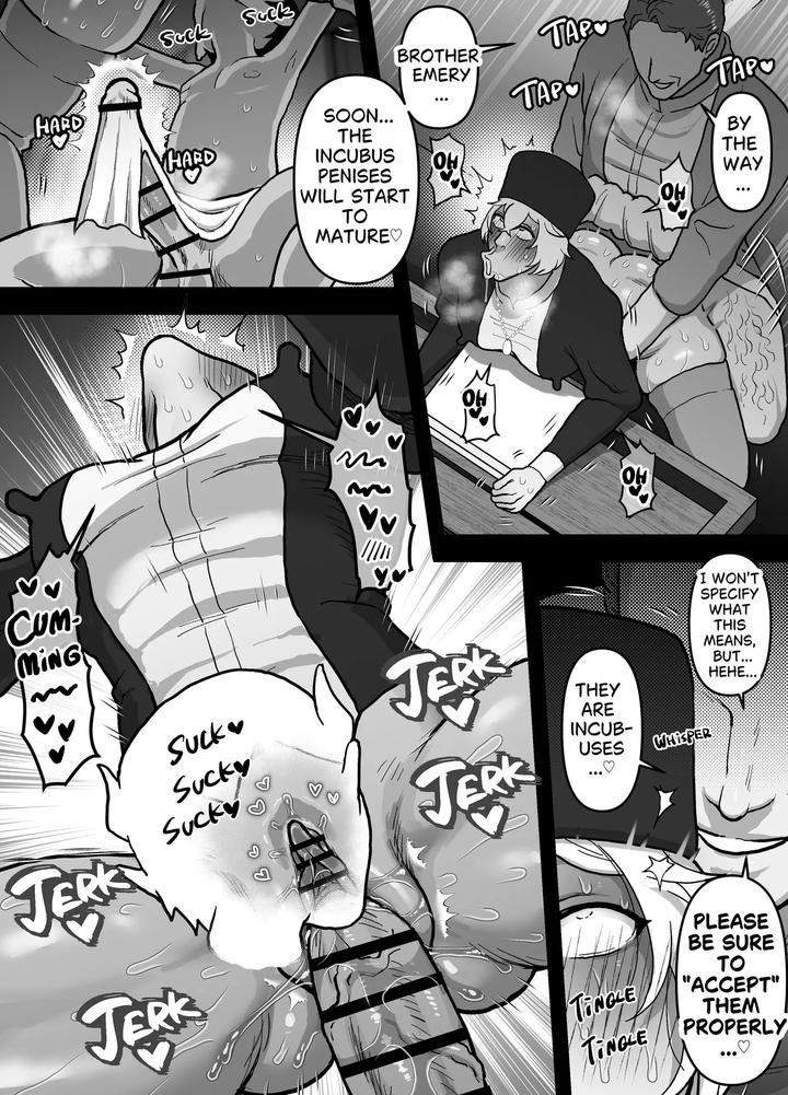 Cuntboy-Monks-Clit-Feeding-Care-By-Onoko-Ya-Honpo-Kamiwo-Akira-Eng page 28