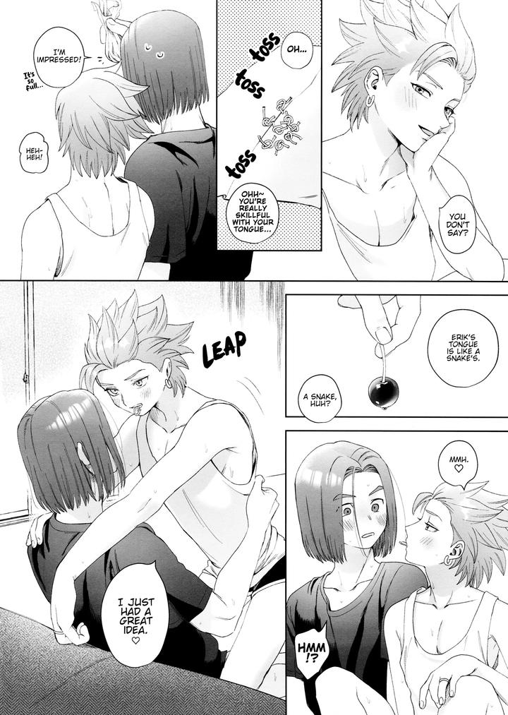 Dragon-Quest-Xi-Dj-Rain-And-Sweat-By-Ojisan-No-Saifu-Itoshi-Eng page 14