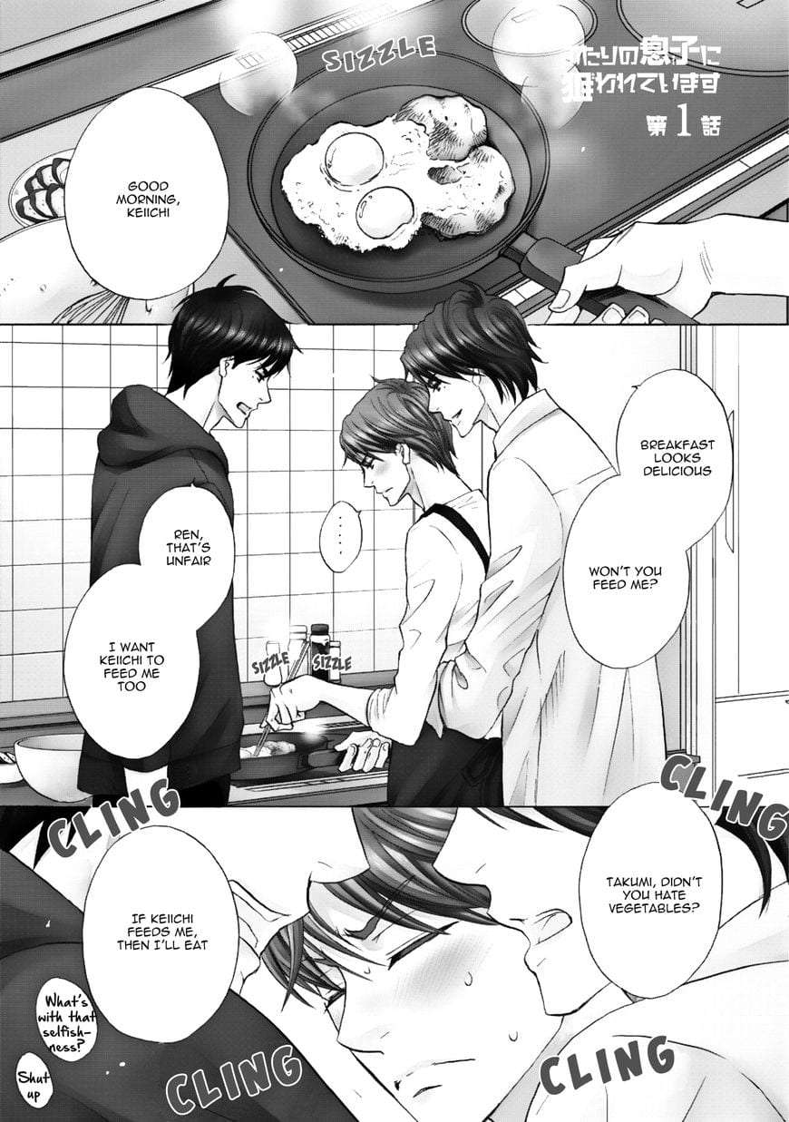 Futari-No-Musuko-Ni-Nerawarete-Imasu-By-Kamon-Saeko-Eng page 7