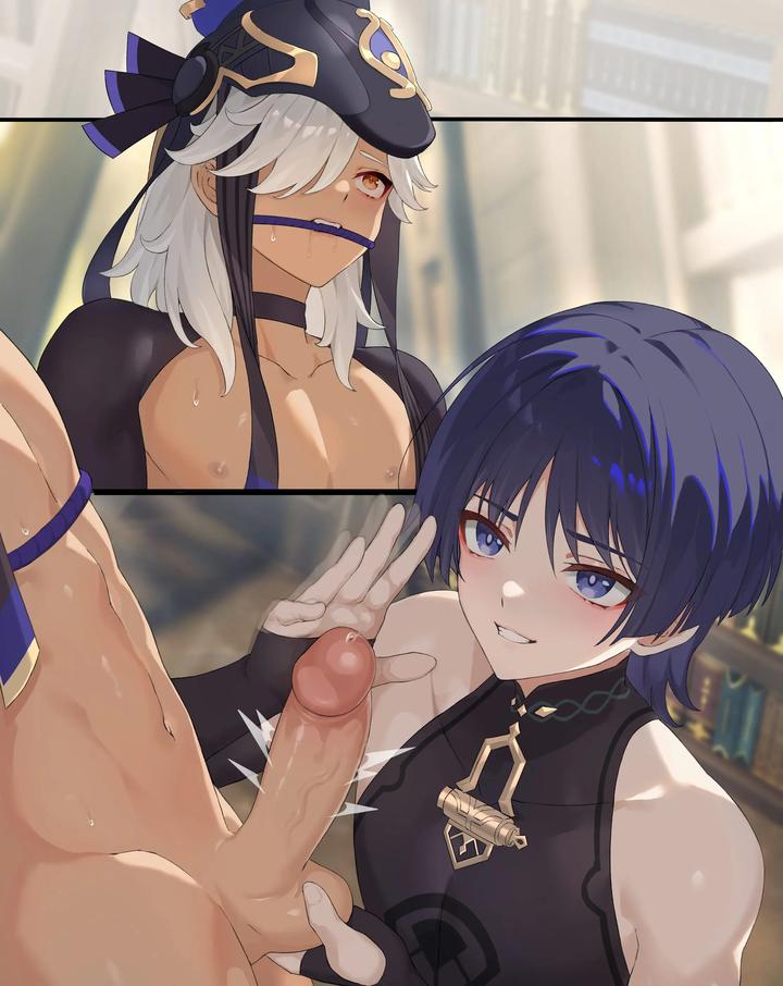 Genshin-Impact-Dj-Cyno-W-Scara-Sethos-By-Finch0023-Uncensored-Eng page 25
