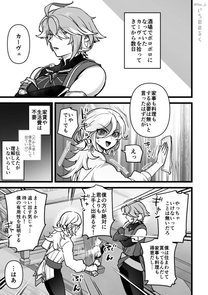 Genshin-Impact-Dj-Doukyo-Hito-Ni-Onasapo-Irai-Suru-Hanashi-By-Orgasm-Slap-Ichino-Milk-Jp page 2