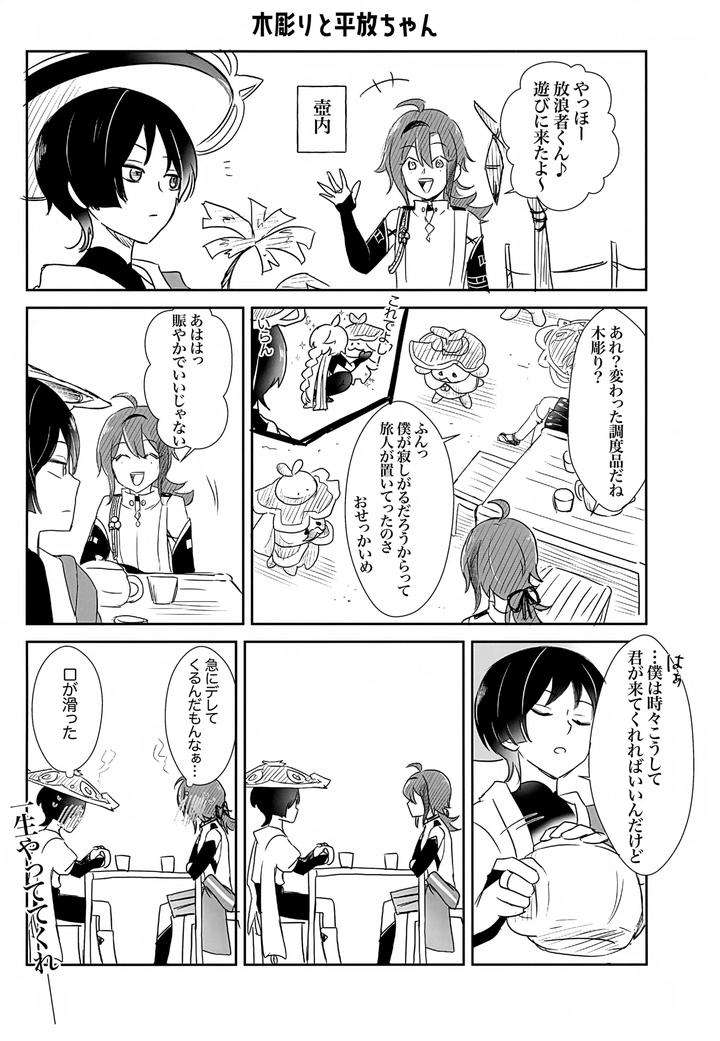 Genshin-Impact-Dj-Hes-The-One-Who-Gets-Taken-In-By-Ms-Cafe-Maniko-Jp page 4