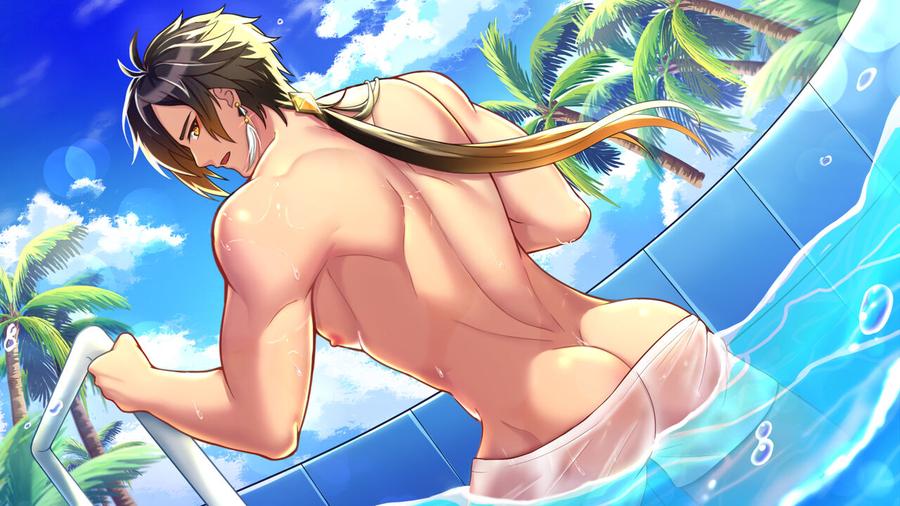 Genshin-Impact-Dj-Mr-Zhongli-You-Dont-Want-People-To-Find-Out-That-Youre-Wearing-Panties-With-Anus-By-Minghecanyue-Uncensored-Chn page 42