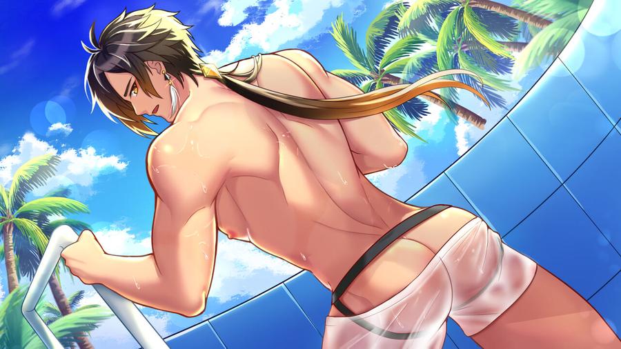 Genshin-Impact-Dj-Mr-Zhongli-You-Dont-Want-People-To-Find-Out-That-Youre-Wearing-Panties-With-Anus-By-Minghecanyue-Uncensored-Chn page 45