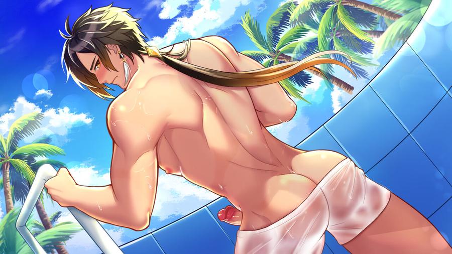 Genshin-Impact-Dj-Mr-Zhongli-You-Dont-Want-People-To-Find-Out-That-Youre-Wearing-Panties-With-Anus-By-Minghecanyue-Uncensored-Chn page 50