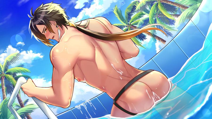 Genshin-Impact-Dj-Mr-Zhongli-You-Dont-Want-People-To-Find-Out-That-Youre-Wearing-Panties-With-Anus-By-Minghecanyue-Uncensored-Chn page 54