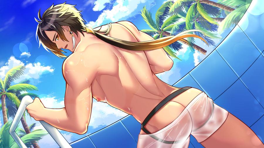 Genshin-Impact-Dj-Mr-Zhongli-You-Dont-Want-People-To-Find-Out-That-Youre-Wearing-Panties-With-Anus-By-Minghecanyue-Uncensored-Chn page 55
