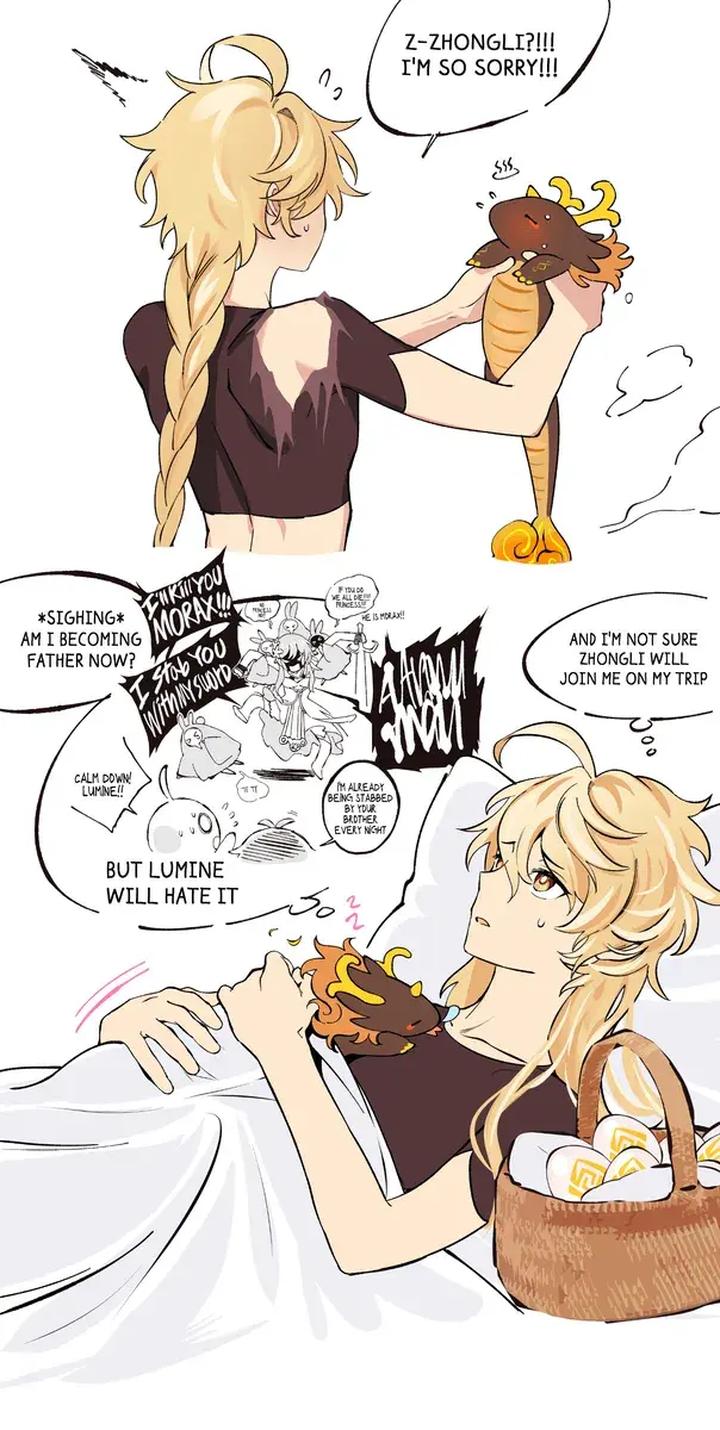 Genshin-Impact-Dj-Pixiv-Genshin-Impact-Characters-Zhongli-And-Kaveh-X-Alhaitham-By-Mob-Hwan-Uncensored-Eng page 2