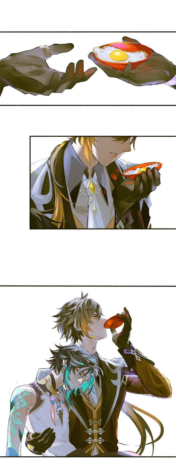 Genshin-Impact-Dj-Pixiv-Genshin-Impact-Characters-Zhongli-And-Kaveh-X-Alhaitham-By-Mob-Hwan-Uncensored-Eng page 52