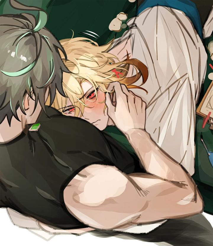Genshin-Impact-Dj-Pixiv-Genshin-Impact-Characters-Zhongli-And-Kaveh-X-Alhaitham-By-Mob-Hwan-Uncensored-Eng page 64