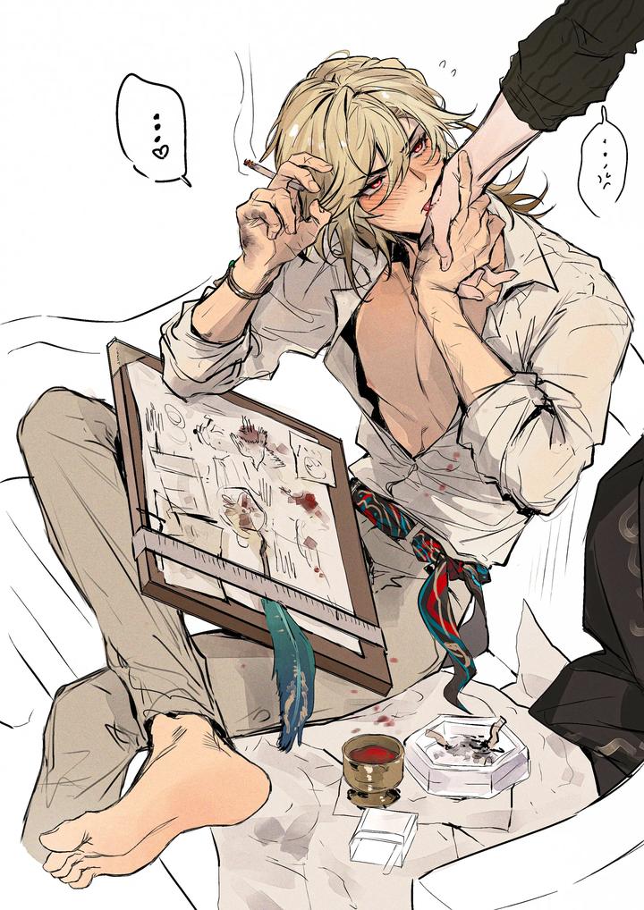 Genshin-Impact-Dj-Pixiv-Genshin-Impact-Characters-Zhongli-And-Kaveh-X-Alhaitham-By-Mob-Hwan-Uncensored-Eng page 81