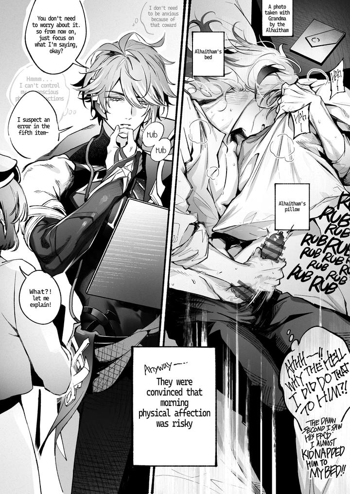 Genshin-Impact-Dj-Pixiv-Genshin-Impact-Characters-Zhongli-And-Kaveh-X-Alhaitham-By-Mob-Hwan-Uncensored-Eng page 105