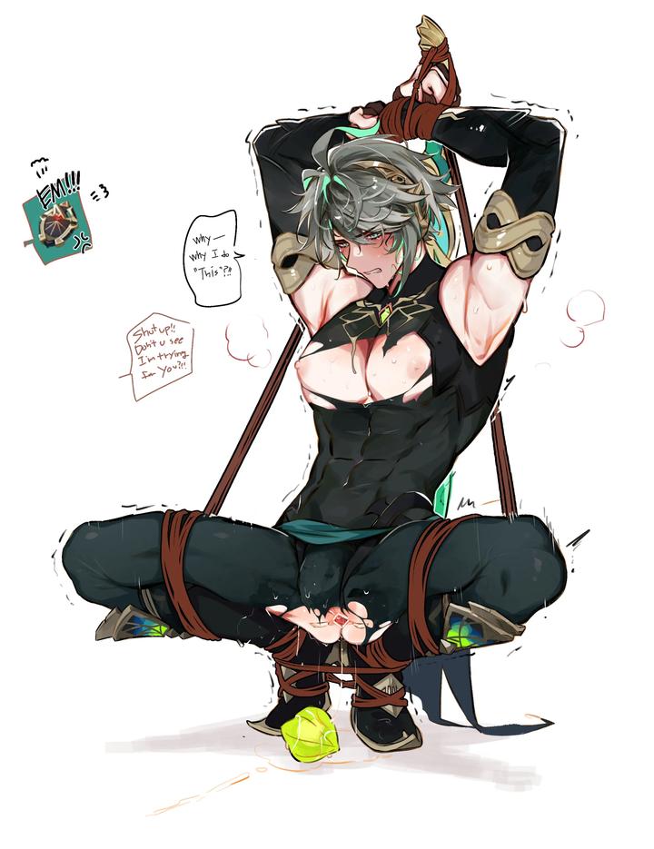 Genshin-Impact-Dj-Pixiv-Genshin-Impact-Characters-Zhongli-And-Kaveh-X-Alhaitham-By-Mob-Hwan-Uncensored-Eng page 165