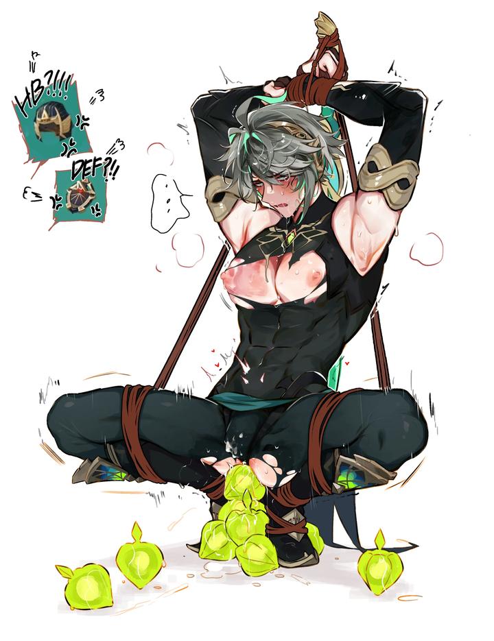 Genshin-Impact-Dj-Pixiv-Genshin-Impact-Characters-Zhongli-And-Kaveh-X-Alhaitham-By-Mob-Hwan-Uncensored-Eng page 166