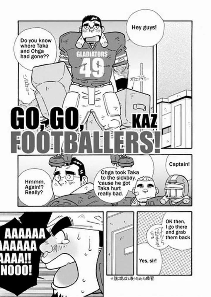 Recommended BL manga "Go-Go-Footballers-By-Ichikawa-Kazuhide-Eng" cover image