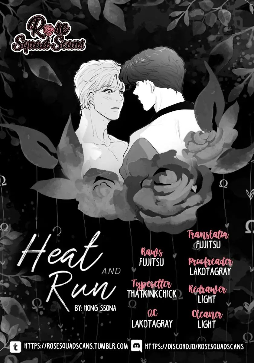 BL manga "Heat-And-Run-By-Ssona-Hong-Eng" cover image