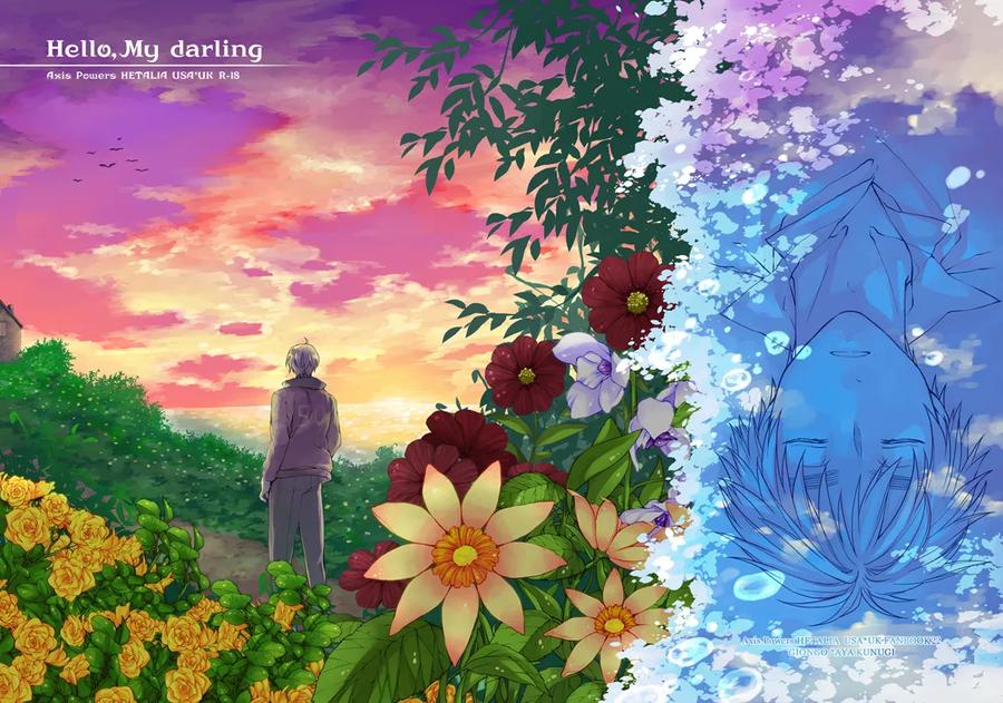 Recommended BL manga "Hetalia-Dj-Hellomy-Darling-By-Giongo-Kunugi-Aya-Jp" cover image