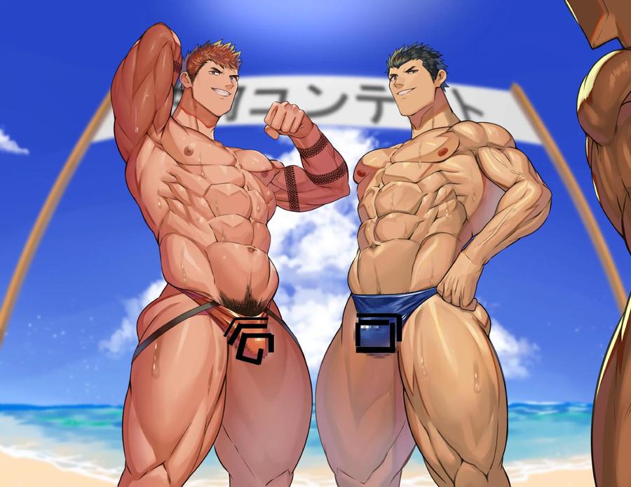 Hypnotic-Beach-A-Big-Cocked-Slut-Uses-A-Gay-Addicted-App-For-A-Sweaty-Orgy-At-Sea-By-Takao-No-Gami-Toiro-Jp page 50