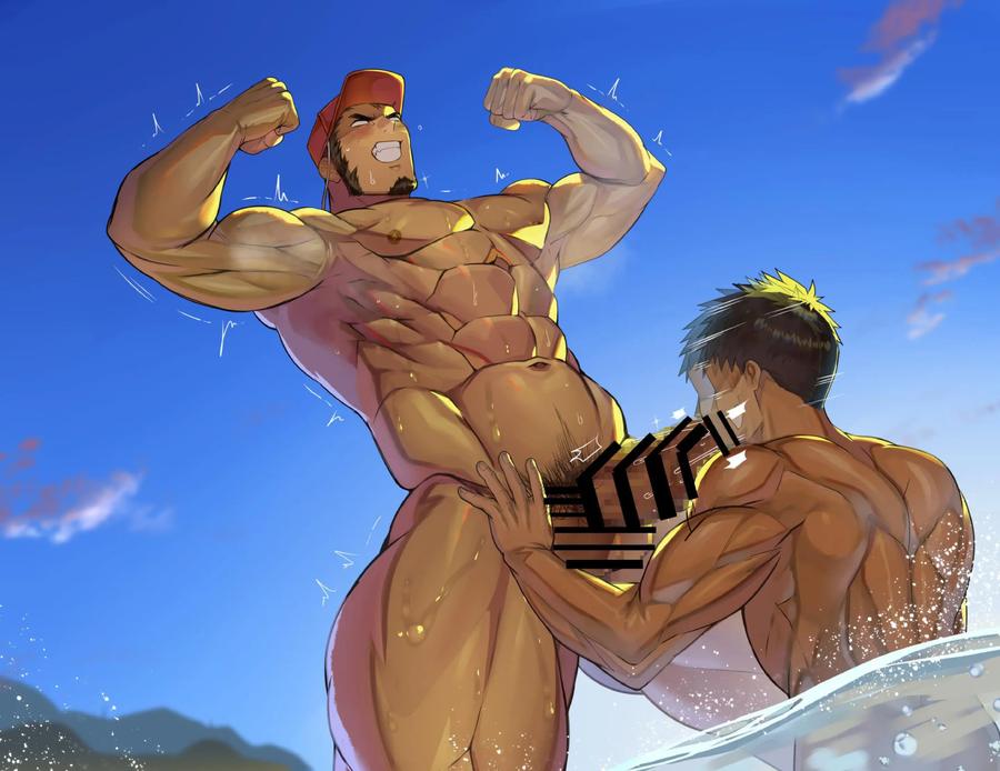 Hypnotic-Beach-A-Big-Cocked-Slut-Uses-A-Gay-Addicted-App-For-A-Sweaty-Orgy-At-Sea-By-Takao-No-Gami-Toiro-Jp page 64