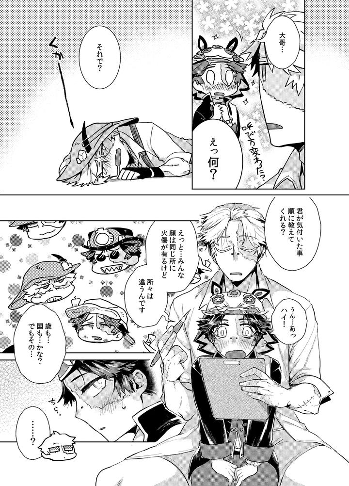 Identity-V-Dj-Konnichiwa-Bokutachi-By-Hitowatarihamaki-Mizuryuu-Jp page 13