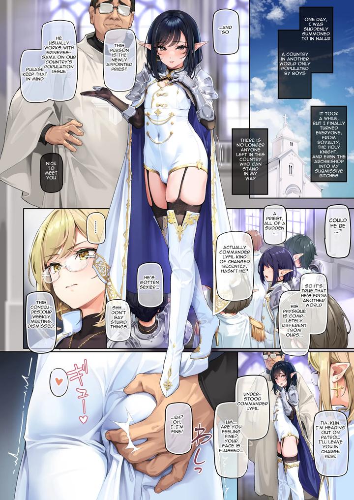 Isekai-Otokonoko-Haitoku-Mikkai-Ochita-Shounen-Seikishi-No-Yagai-Mesuinu-Sanpo-By-Shinsei-Lolishota-Shuffle-Kozi-Eng page 3