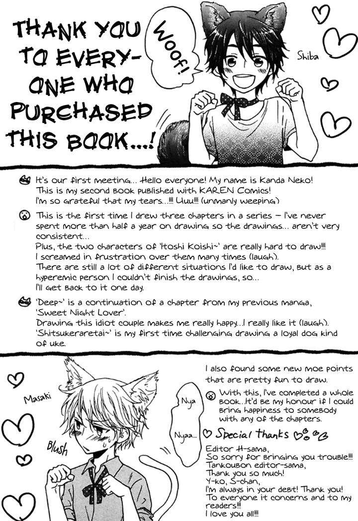 Itoshi-Koishi-Kimi-Dake-Ni-Kanda-Neko-Eng page 30