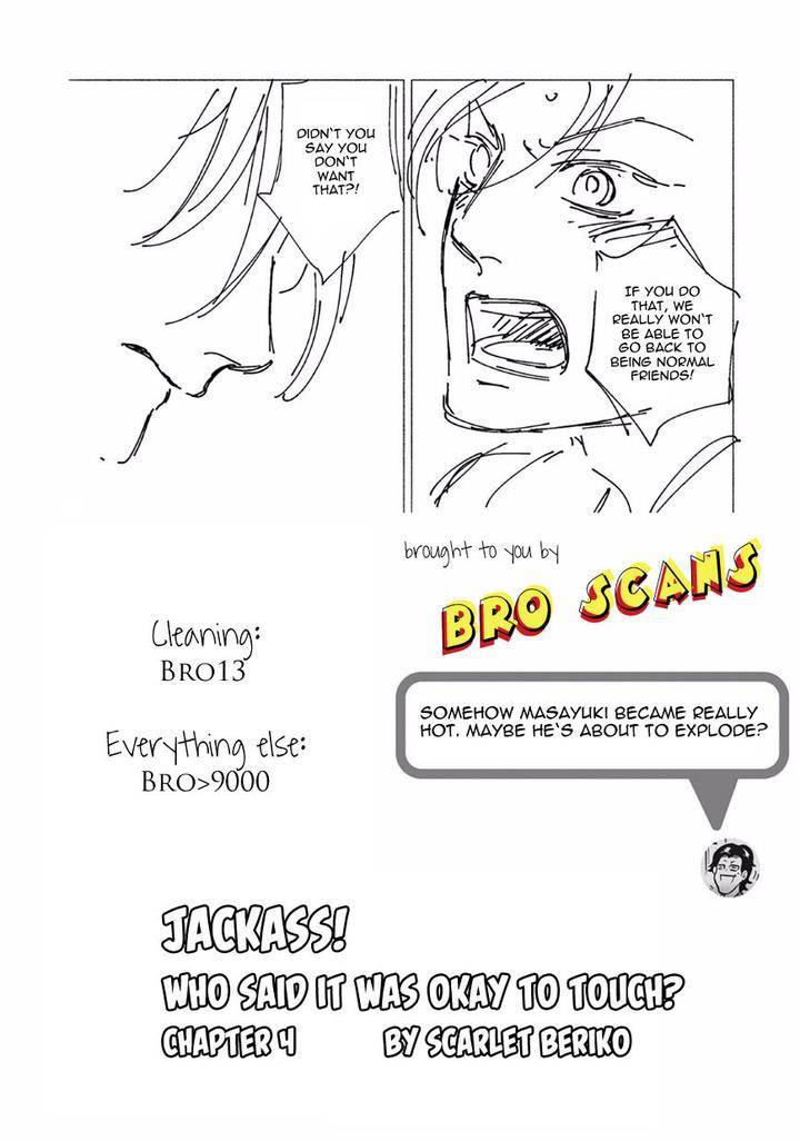 Jackass-Sawatte-Ii-Tte-Dare-Ga-Itta-Yo-By-Scarlet-Beriko-Eng page 33