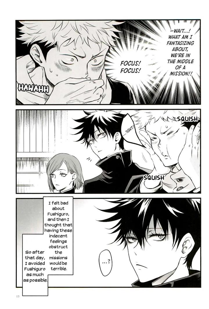 Jujutsu-Kaisen-Dj-The-Boy-Next-Door-Is-So-Cute-By-Jurei-No-Mori-Ayame-Eng page 13