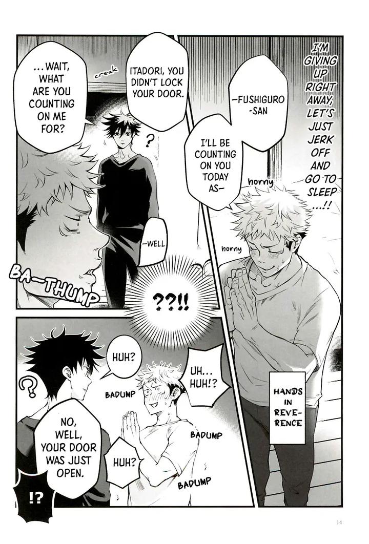 Jujutsu-Kaisen-Dj-The-Boy-Next-Door-Is-So-Cute-By-Jurei-No-Mori-Ayame-Eng page 14