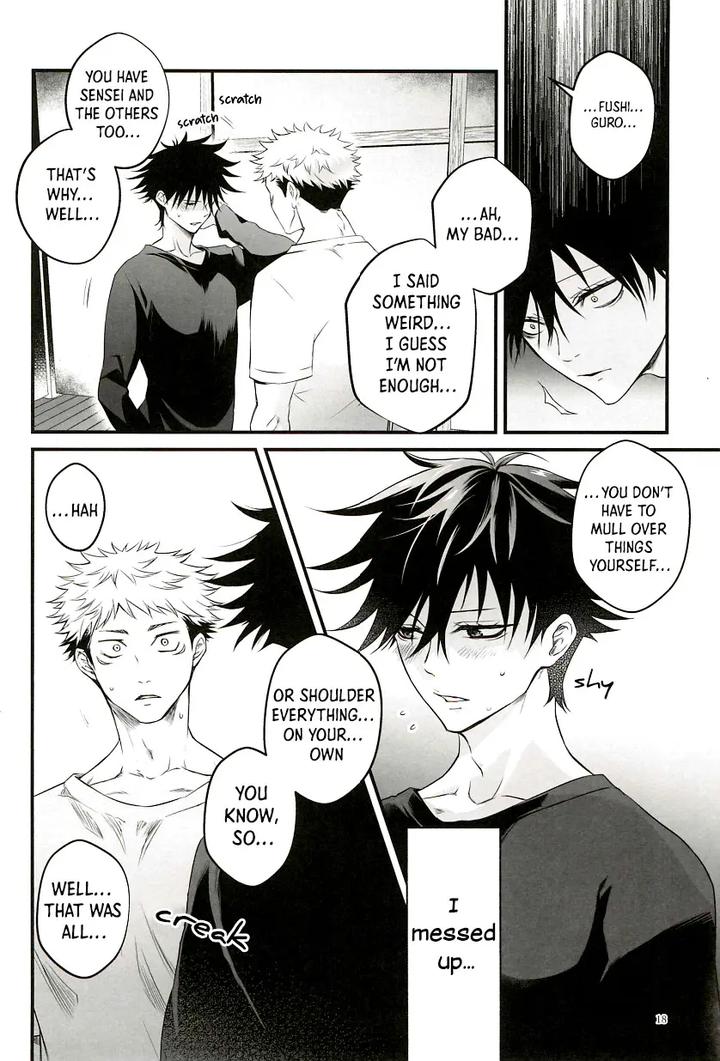 Jujutsu-Kaisen-Dj-The-Boy-Next-Door-Is-So-Cute-By-Jurei-No-Mori-Ayame-Eng page 18