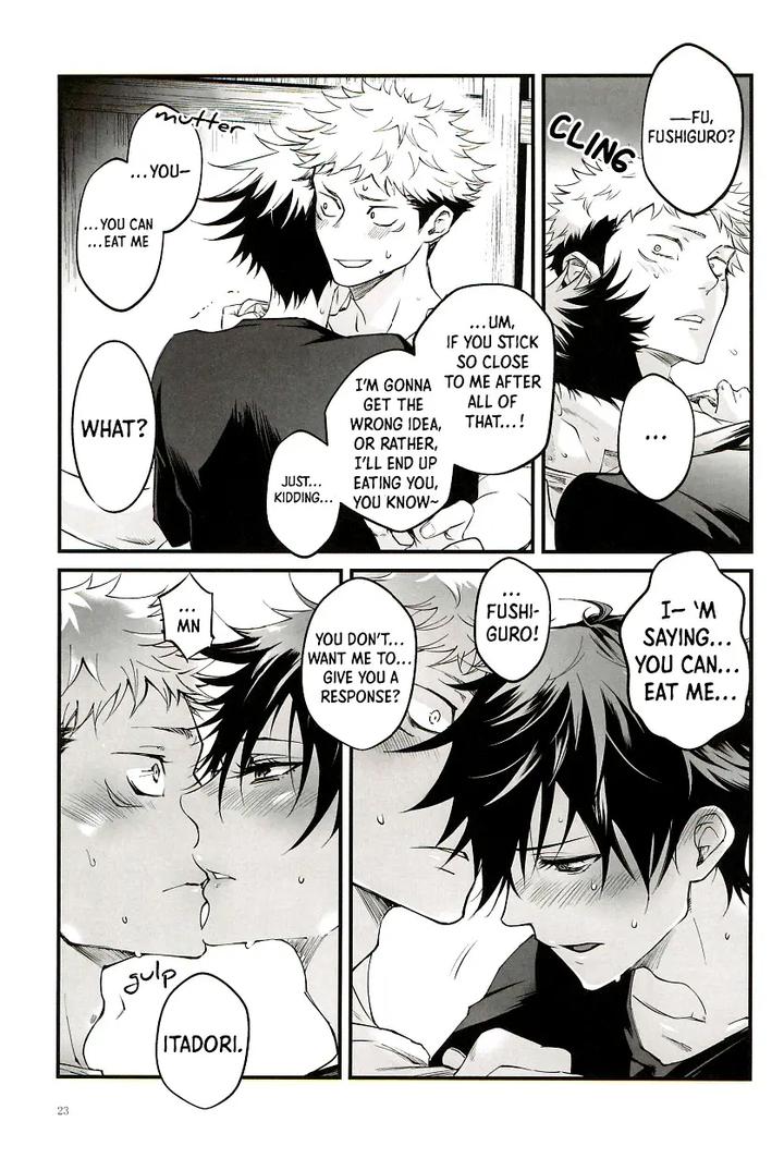 Jujutsu-Kaisen-Dj-The-Boy-Next-Door-Is-So-Cute-By-Jurei-No-Mori-Ayame-Eng page 23