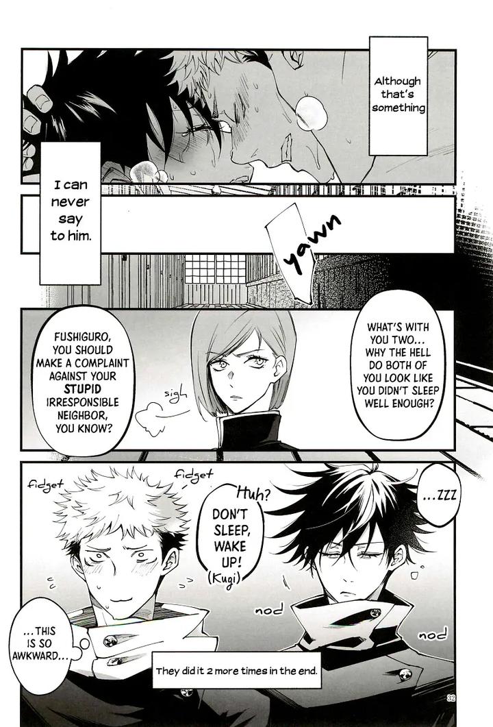 Jujutsu-Kaisen-Dj-The-Boy-Next-Door-Is-So-Cute-By-Jurei-No-Mori-Ayame-Eng page 32