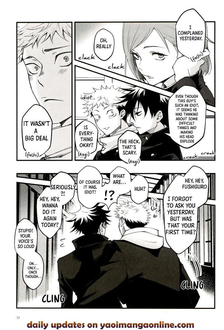 Jujutsu-Kaisen-Dj-The-Boy-Next-Door-Is-So-Cute-By-Jurei-No-Mori-Ayame-Eng page 33