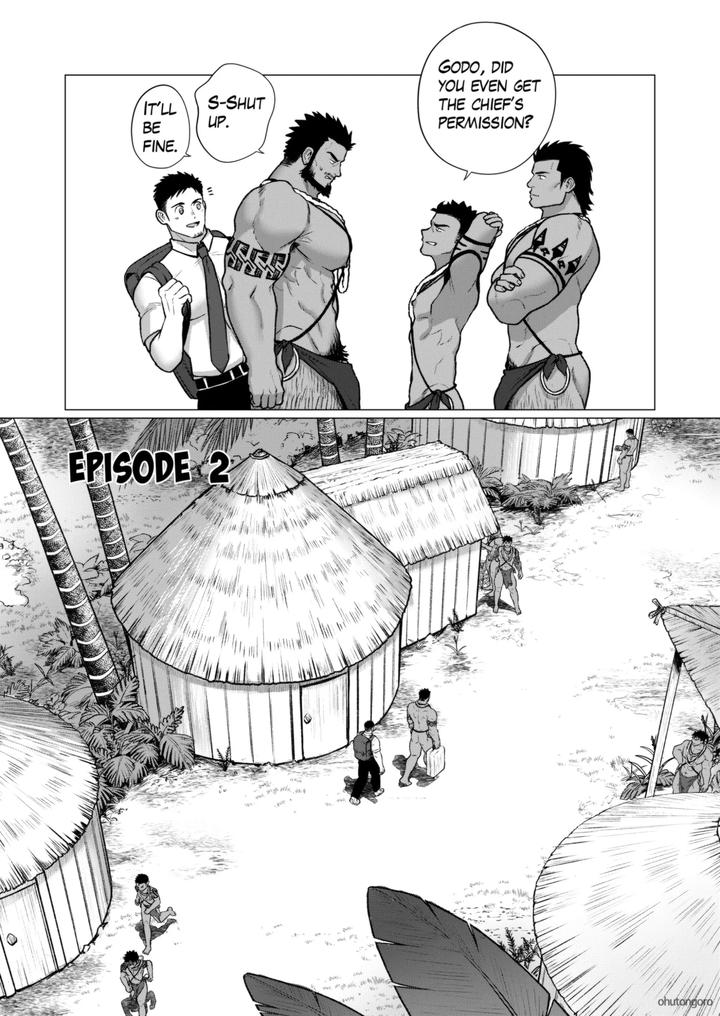 Men-Of-The-Tribal-Village-2-By-Ofton-Souko-Gorou-Naoki-Eng page 2