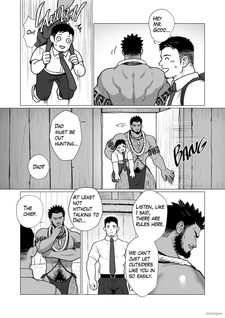 Men-Of-The-Tribal-Village-2-By-Ofton-Souko-Gorou-Naoki-Eng page 3