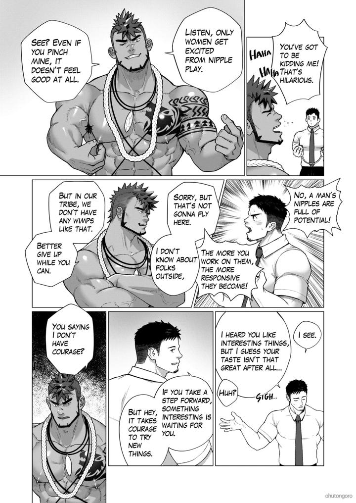 Men-Of-The-Tribal-Village-2-By-Ofton-Souko-Gorou-Naoki-Eng page 10