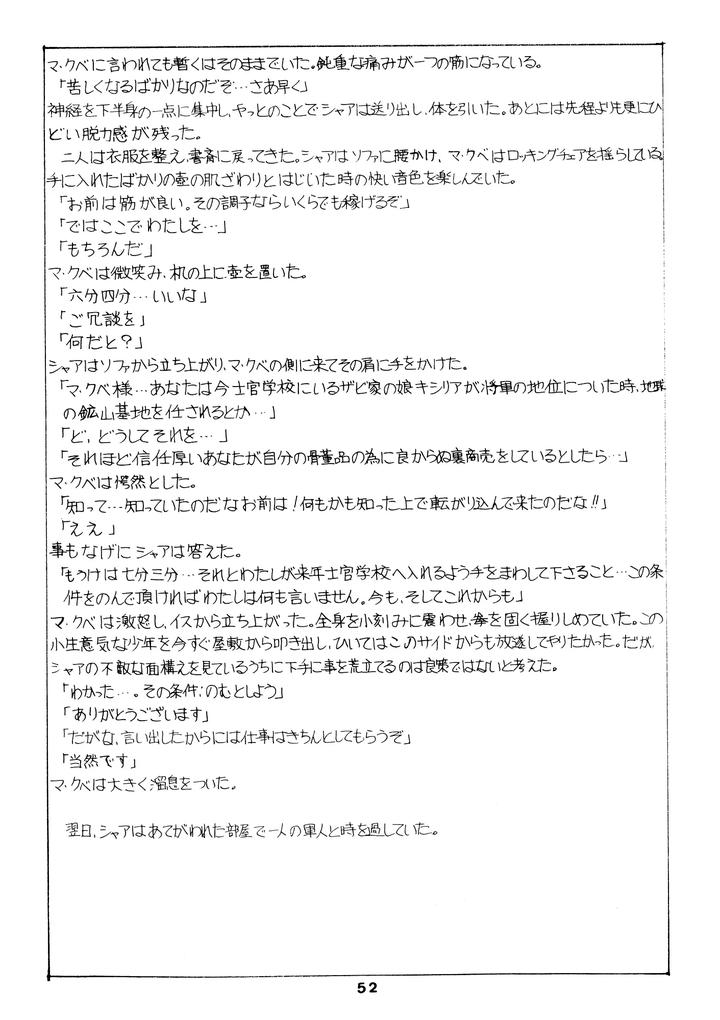 Mobile-Suit-Gundam-Dj-Chars-Success-Story-Compilation-1980-Showa-55-By-Sato-Shio-Jp page 51