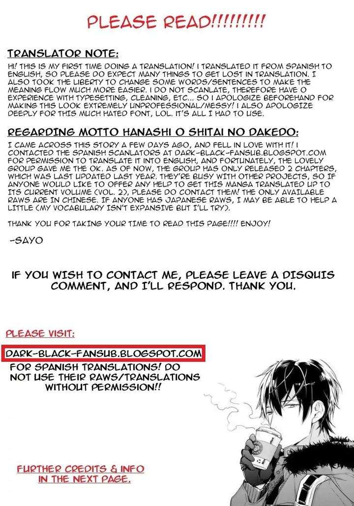 Motto-Hanashi-O-Shitai-No-Dakedo-By-Nanase-Hashi-Eng page 2