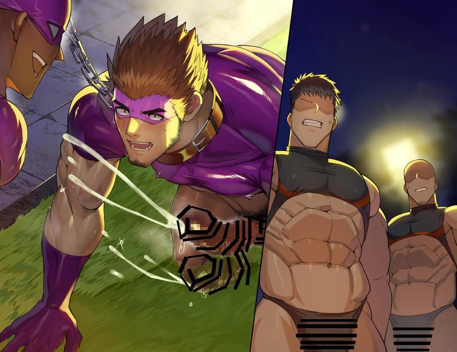 Muscular-Heroes-Who-Become-Hentai-Combatants-Obsessed-With-Male-Copulation-By-Takao-No-Gami-Toiro-Jp page 56