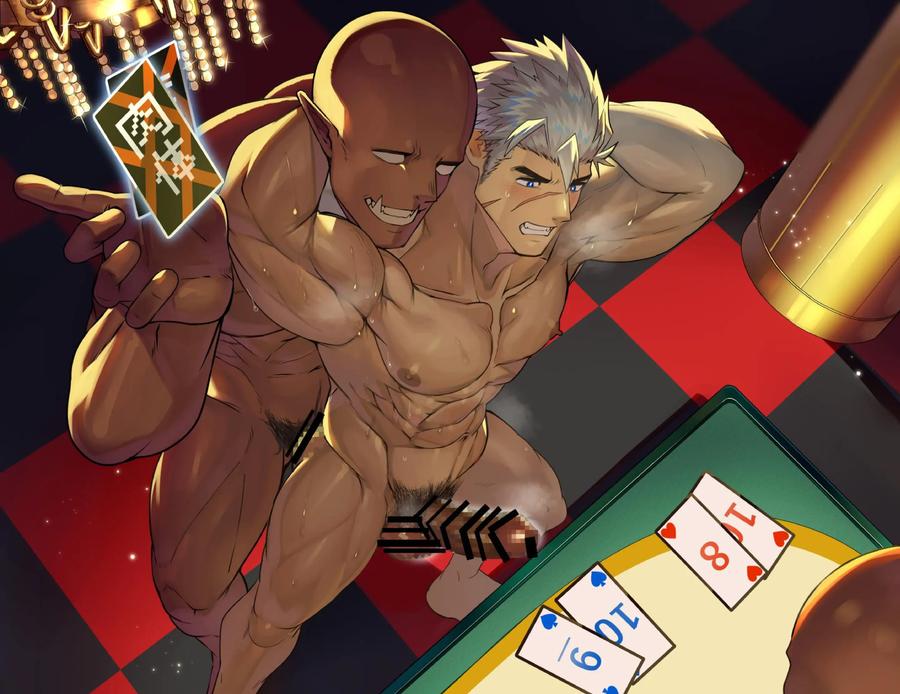 Muscular-Knights-Humiliated-And-Ejaculated-By-Big-Cocked-Orcs-At-An-Erotic-Casino-By-Takao-No-Gami-Toiro-Jp page 56