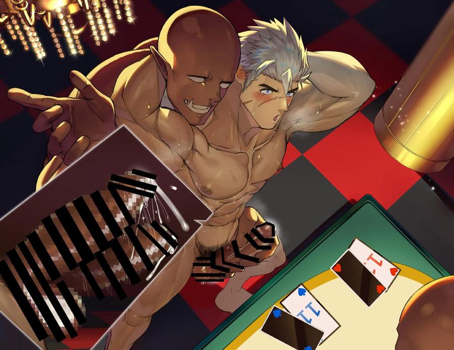 Muscular-Knights-Humiliated-And-Ejaculated-By-Big-Cocked-Orcs-At-An-Erotic-Casino-By-Takao-No-Gami-Toiro-Jp page 58