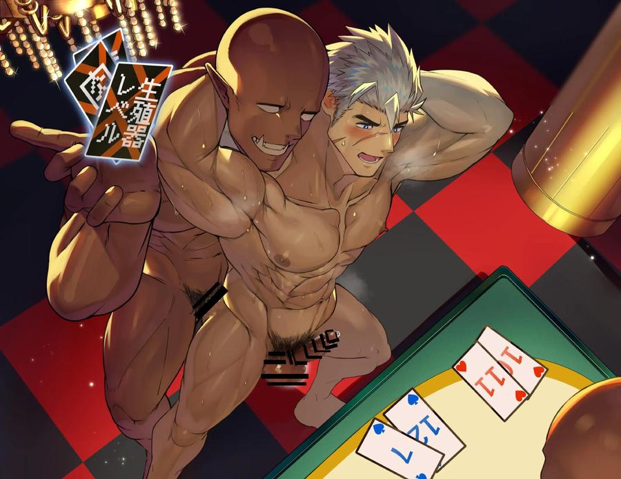 Muscular-Knights-Humiliated-And-Ejaculated-By-Big-Cocked-Orcs-At-An-Erotic-Casino-By-Takao-No-Gami-Toiro-Jp page 61