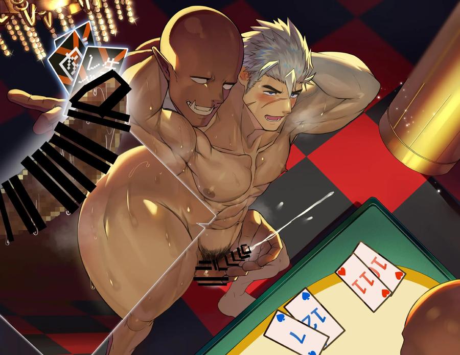 Muscular-Knights-Humiliated-And-Ejaculated-By-Big-Cocked-Orcs-At-An-Erotic-Casino-By-Takao-No-Gami-Toiro-Jp page 64
