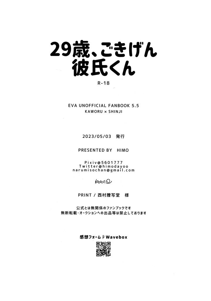 Neon-Genesis-Evangelion-Dj-29-Sai-Go-Ki-Gen-Kareshi-Kun-By-M-Q-Hi-Jp page 12